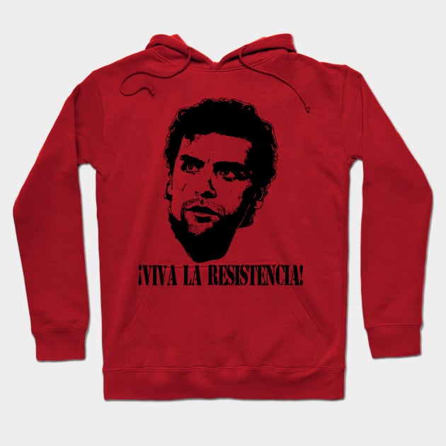 Viva la resistencia! Hoodie by Pixhunter